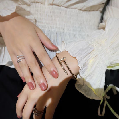 [Clover Jewelery]JUSTE BRACELET 3.5MM DIAMONDS