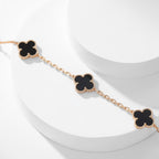 [Clover Jewelry]CLOVERS DAS 10-MOTIVE ONYX COLLIER