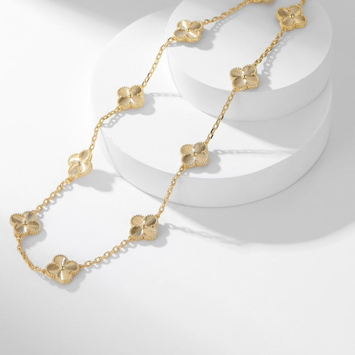 [Clover Jewelry]CLOVERS THE 10-MOTIFS LASER HALSKETTE