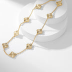 [Clover Jewelry]CLOVERS THE 10-MOTIFS LASER HALSKETTE