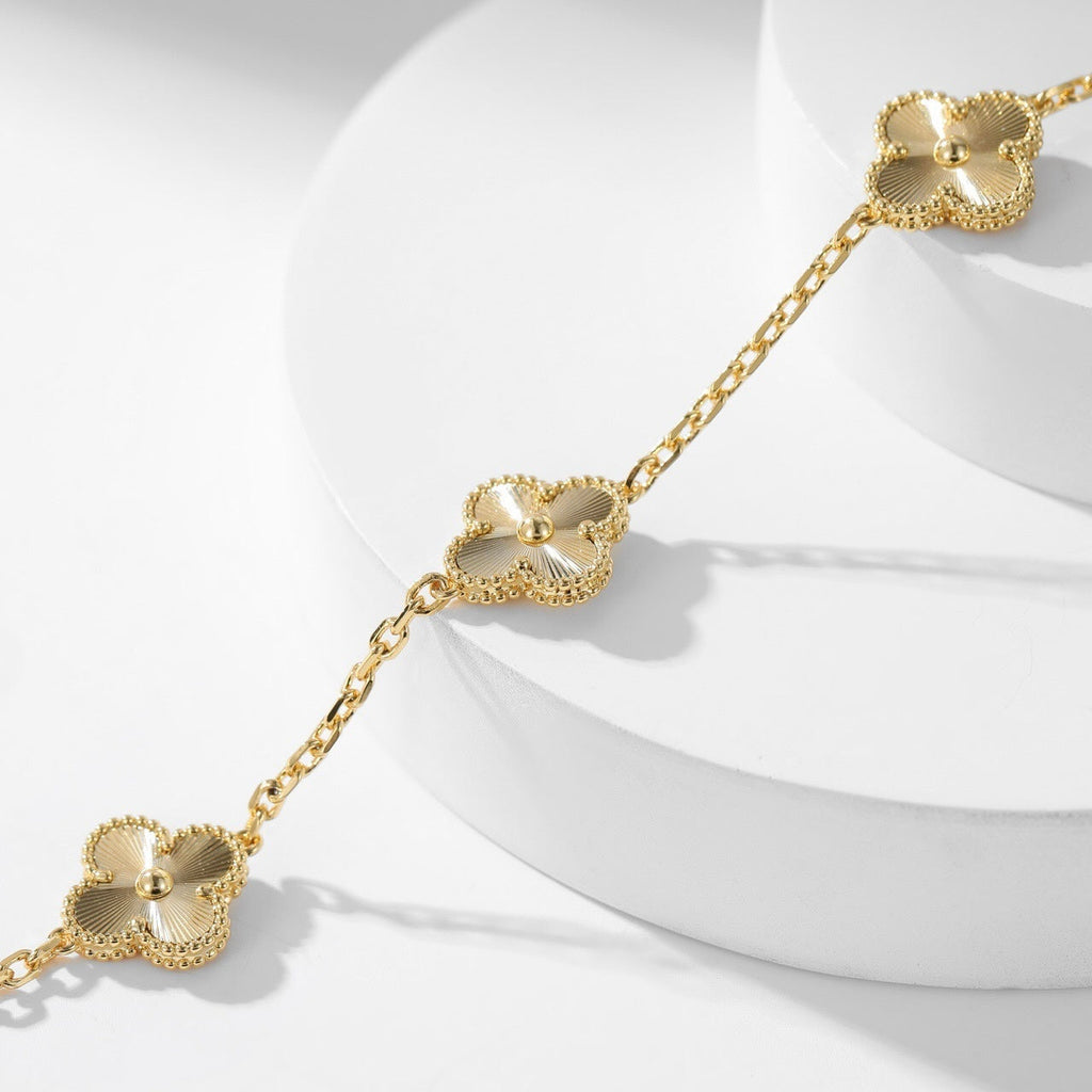 [Clover Jewelry]CLOVERS THE 10-MOTIFS LASER HALSKETTE