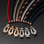 [Clover Jewelry]ホースシューブレスレット ゴールド ラージ