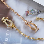 [Clover Jewelry]ホースシュークラスプ ブレスレット