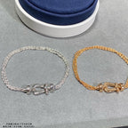 [Clover Jewelry]ホースシューネックレス（スモール）チェーンブレスレット