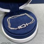 [Clover Jewelry]ホースシューネックレス（スモール）チェーンブレスレット