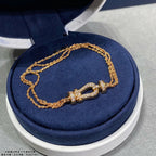 [Clover Jewelry]ホースシューネックレス（スモール）チェーンブレスレット
