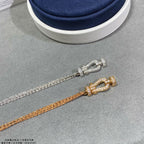 [Clover Jewelry]ホースシューネックレス（スモール）チェーンブレスレット