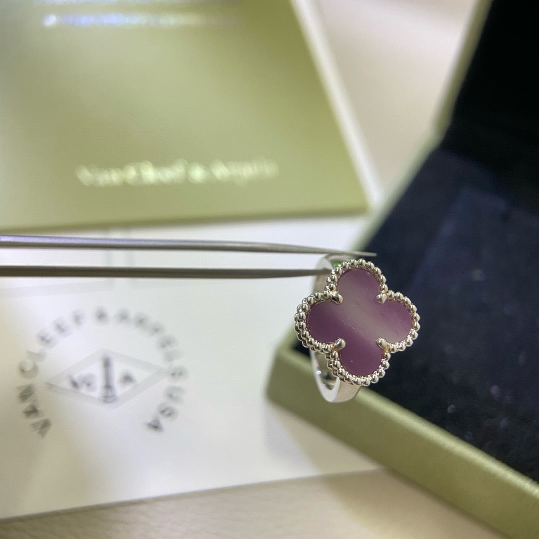 [Clover Jewelry]CLOVER  PURPLE VIOLET RING