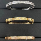[Clover Jewelry]CLOVER BRACELET 4MM DIAMONDS