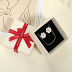 SCHMUCKSCHATULLE GESCHENKBOX MIT SCHLEIFE (OHNE LOGO)