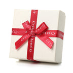 SCHMUCKSCHATULLE GESCHENKBOX MIT SCHLEIFE (OHNE LOGO)