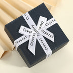 SCHMUCKSCHATULLE GESCHENKBOX MIT SCHLEIFE (OHNE LOGO)