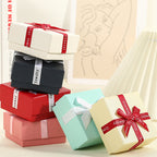 SCHMUCKSCHATULLE GESCHENKBOX MIT SCHLEIFE (OHNE LOGO)