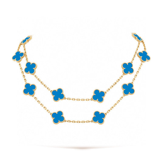 [Clover Jewelery]CLOVER 20 MOTIFS TURQUOISE GOLD