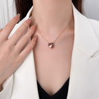 [Clover Jewelry]LUCKY KARNEOL MARIENKÄFER KETTE