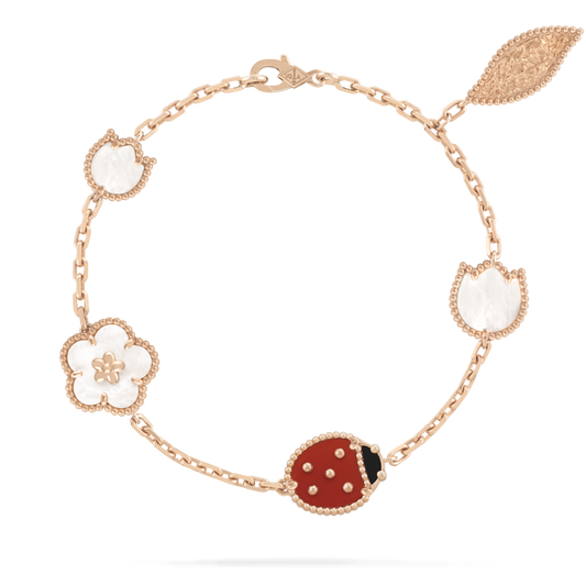 [Clover Jewelery]LUCKY SPRING 5 MOTIF BRACELET