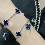 [Clover Jewelry]CLOVER 5 MOTIV PIETERSIT SILBERNES ARMBAND