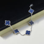 [Clover Jewelry]CLOVER 5 MOTIV PIETERSIT SILBERNES ARMBAND