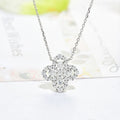 [Clover Jewelry]LOOP NECKLACE FULL MOTIF DIAMOND 16MM MULTIPLE COLORS