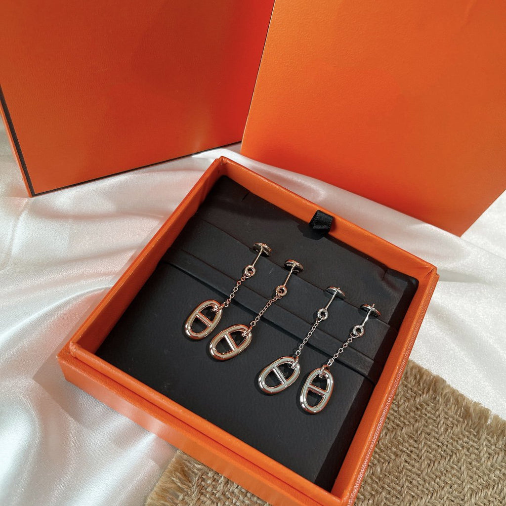 [Clover Jewelry]CHAINE TASSEL EARRINGS