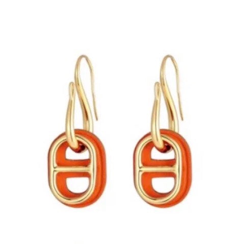 [Clover Schmuck]HM O'MAILLON GOLDENE OHRRINGE