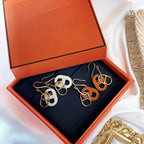 [Clover Schmuck]HM O'MAILLON GOLDENE OHRRINGE