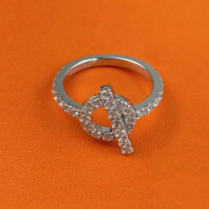 [Clover Jewelery]ECHAPPEE RING SILVER DIAMOND