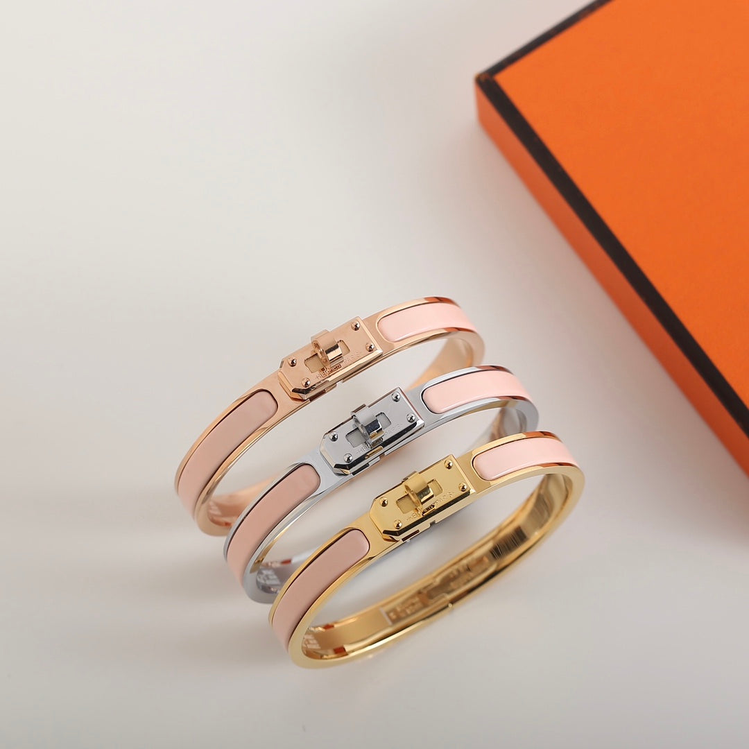 [Clover Jewelry]HM KELLY LIGHT PINK BRACELET