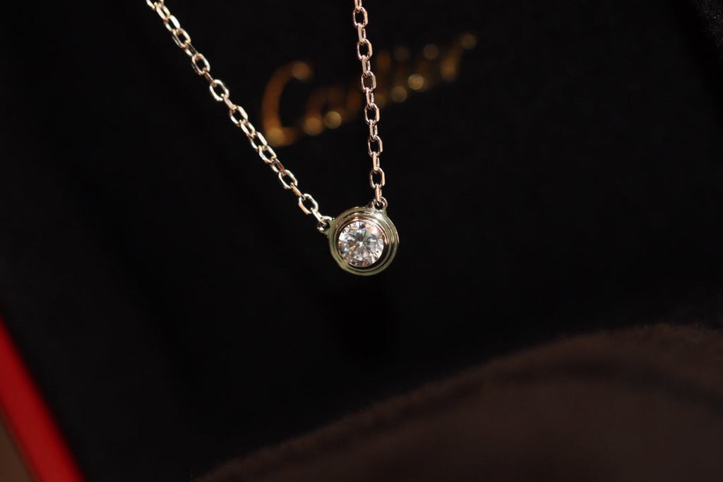 [Clover Jewelry]DAMOUR ダイヤモンドネックレス