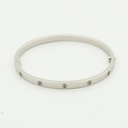 [Clover Jewelery]LOVE BRACELET 3.65MM 10 DIAMONDS