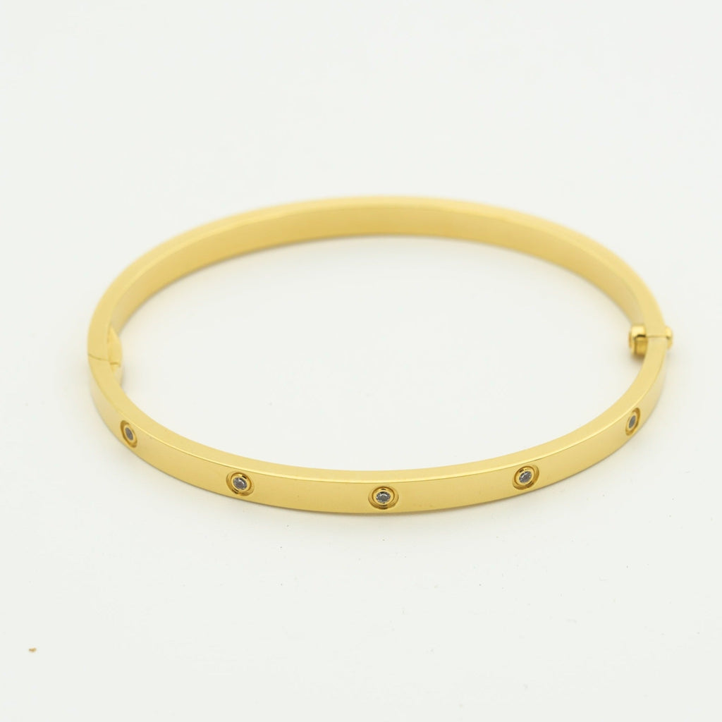 [Clover Jewelry]LOVE BRACELET 3.65MM 10 DIAMONDS