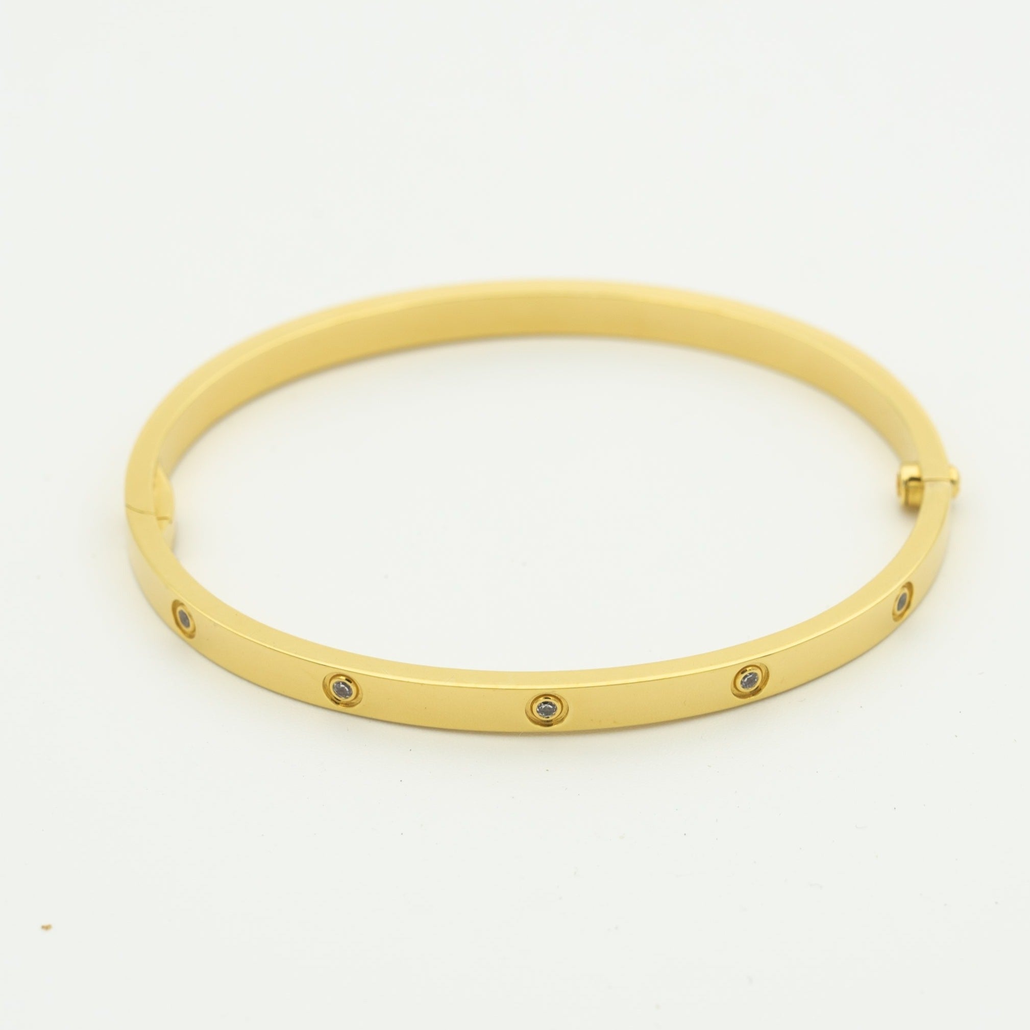 [Clover Jewelry]LOVE BRACELET 3.65MM 10 DIAMONDS