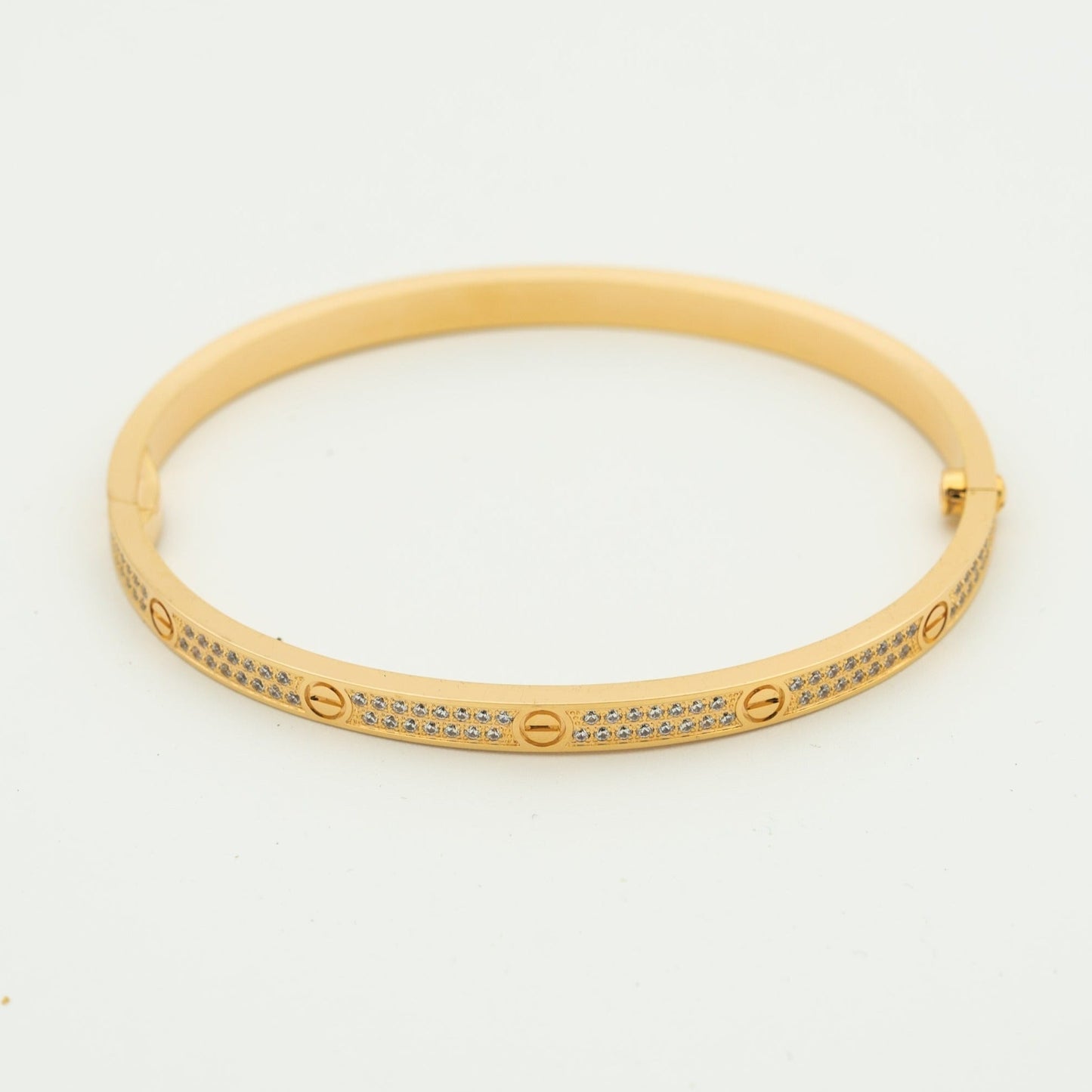 [Clover Jewelery]LOVE BRACELET 3.65MM DIAMOND-PAVED