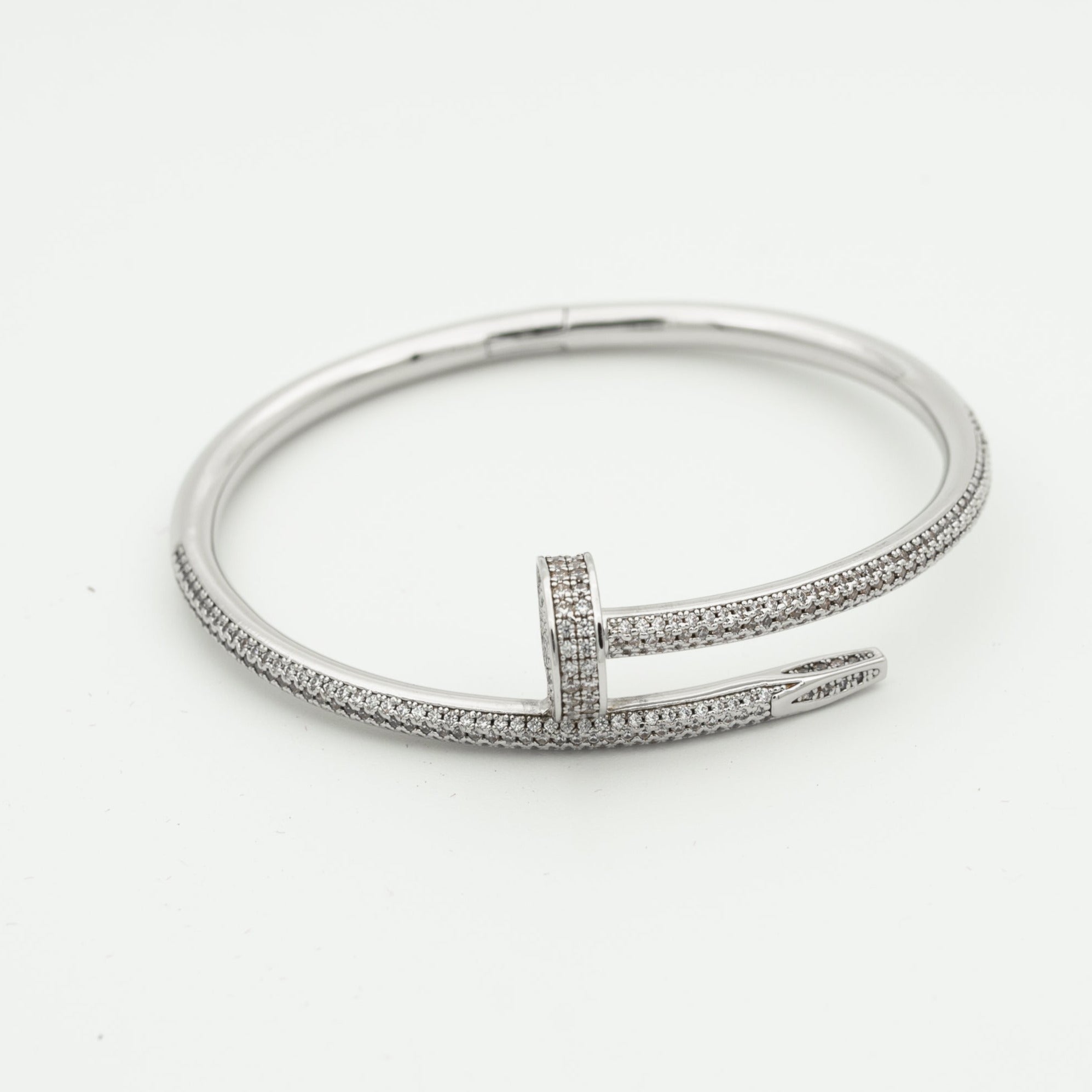 [Clover Jewelry]JUSTE BRACELET 3.5MM ALL DIAMONDS