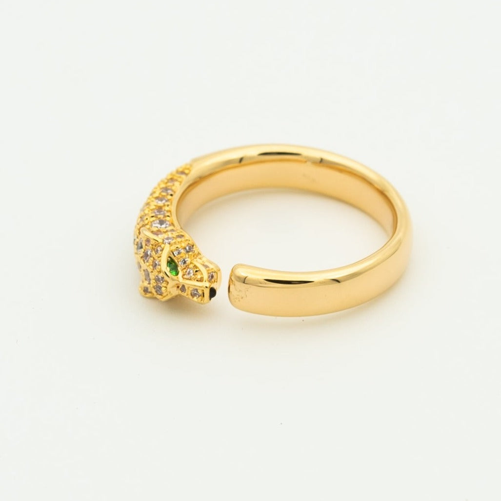 [Clover Jewelry]PANTHERE RING DIAMOND 7.3MM