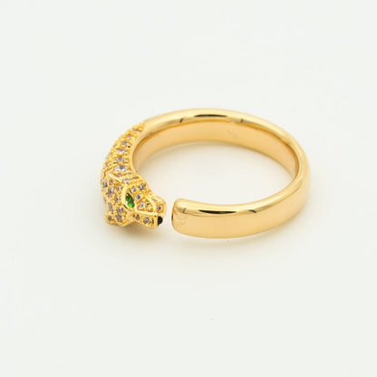 [Clover Jewelery]PANTHERE RING DIAMOND 7.3MM