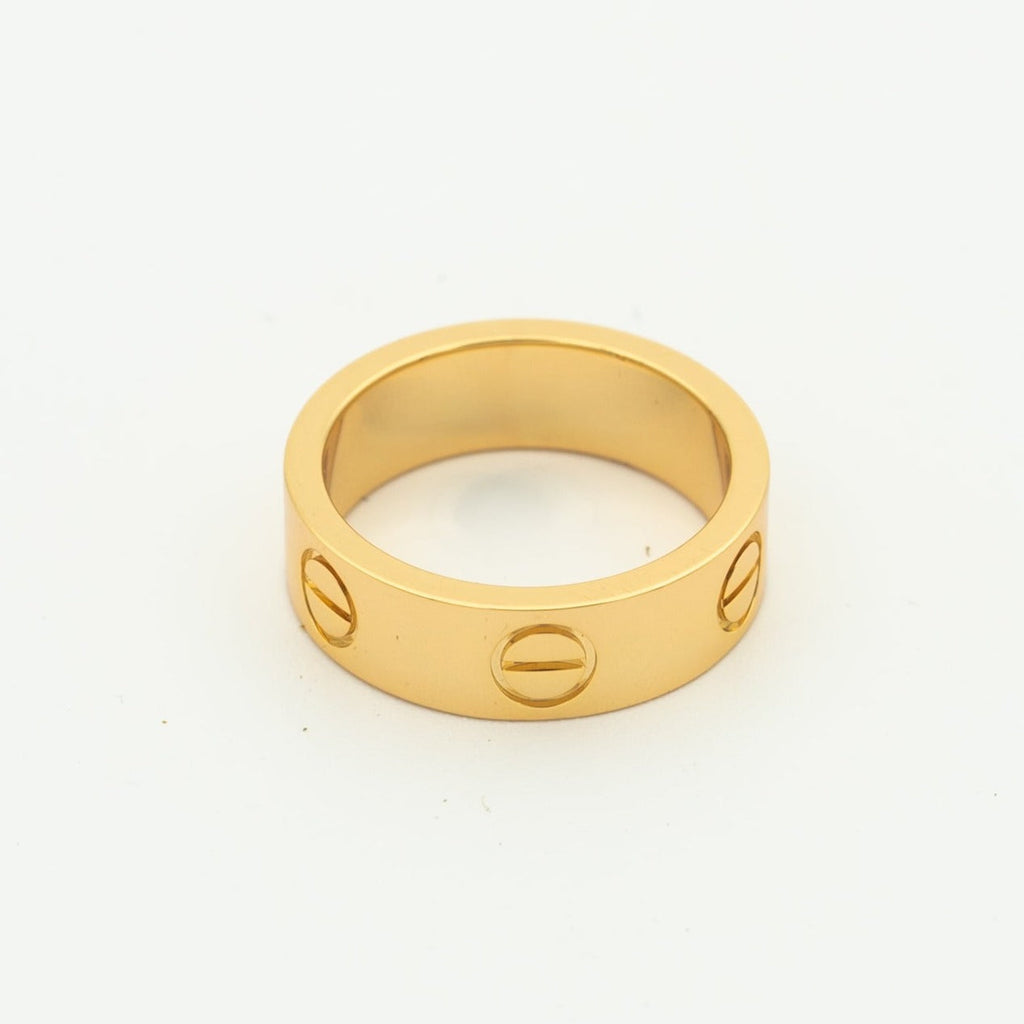 [Clover Jewelry]ラブリング 5.5MM ノンダイヤモンド
