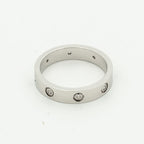 [クローバージュエリー] LOVE リング 3.6MM 8 ダイヤモンド
