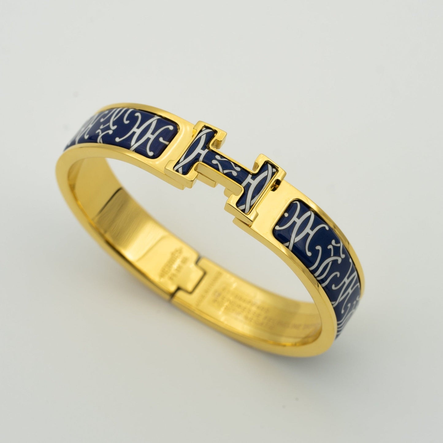 [Clover Jewelery]H BRACELET BLACK MULTICOLOR