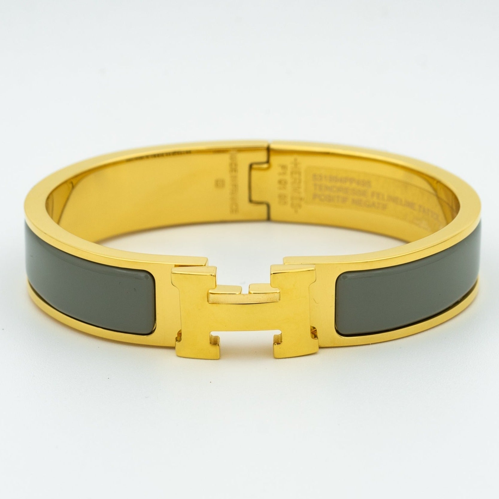 [Clover Jewelry]H BRACELET BLUE GREEN 12MM