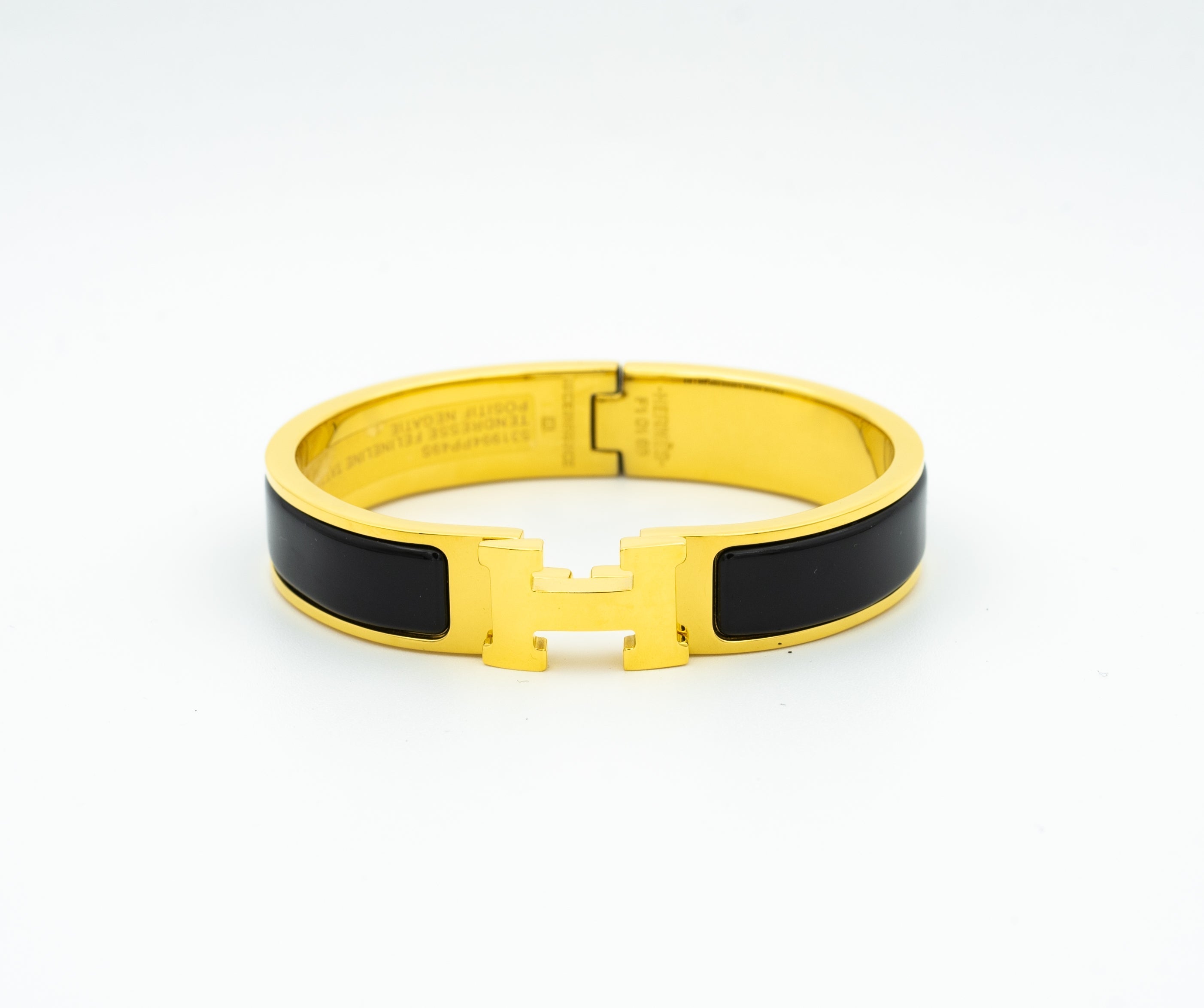 [Clover Jewelry]H ブラックブレスレット