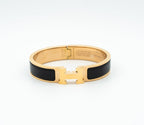 [Clover Jewelry]H ブラックブレスレット