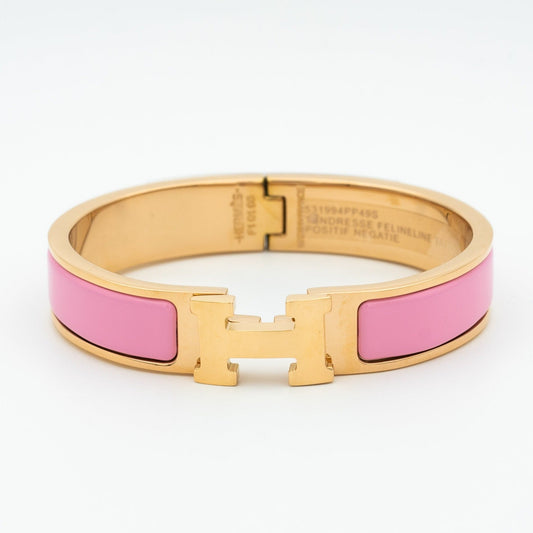[Clover Jewelery]H PINK BRACELET
