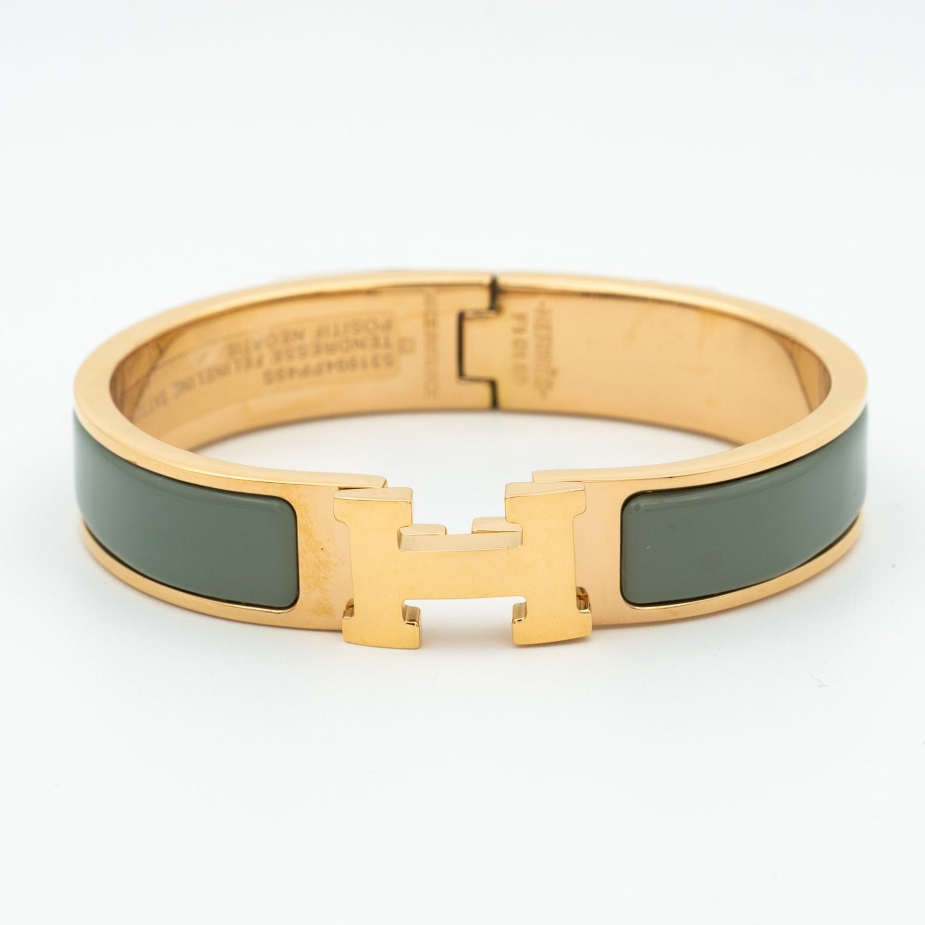 [Clover Jewelry]H BRACELET BLUE GREEN 12MM