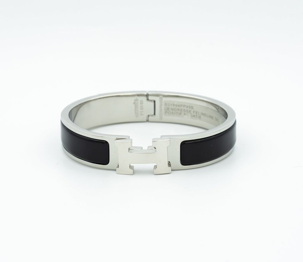 [Clover Jewelry]H ブラックブレスレット
