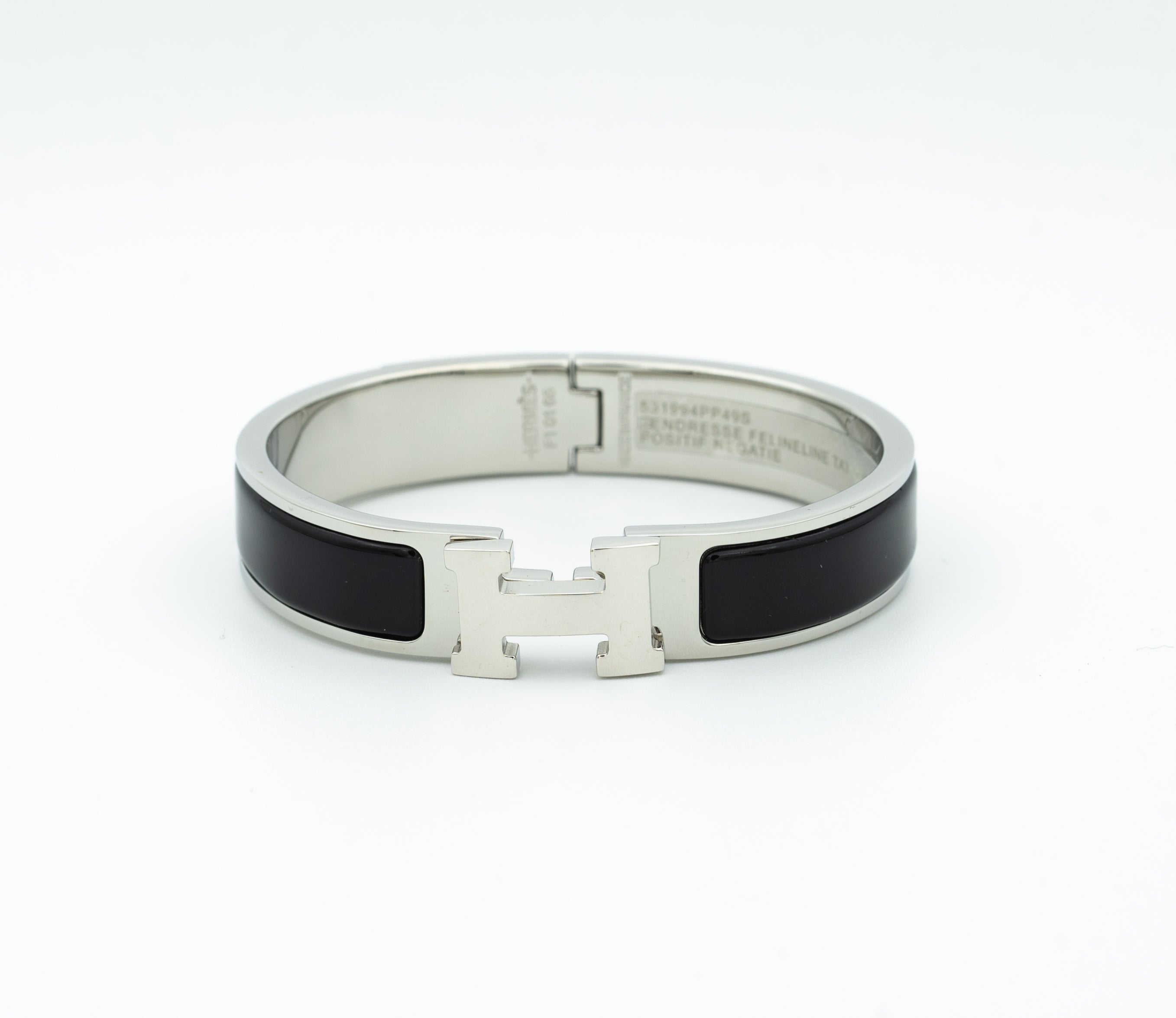 [Clover Jewelry]H ブラックブレスレット