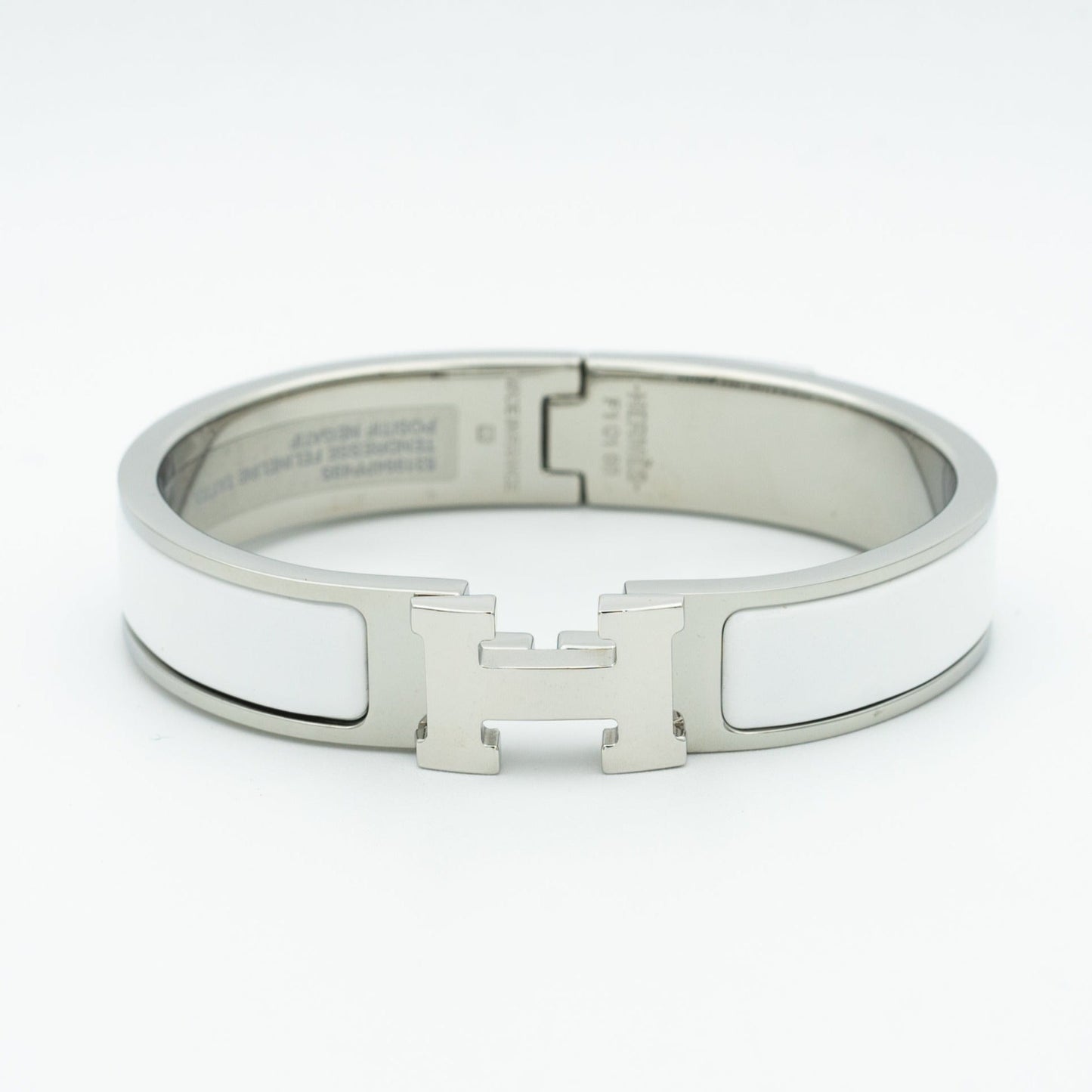 [Clover Jewelery]H WHITE BRACELET