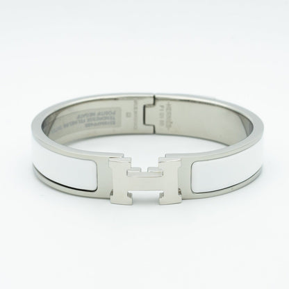 [Clover Jewelery]H WHITE BRACELET