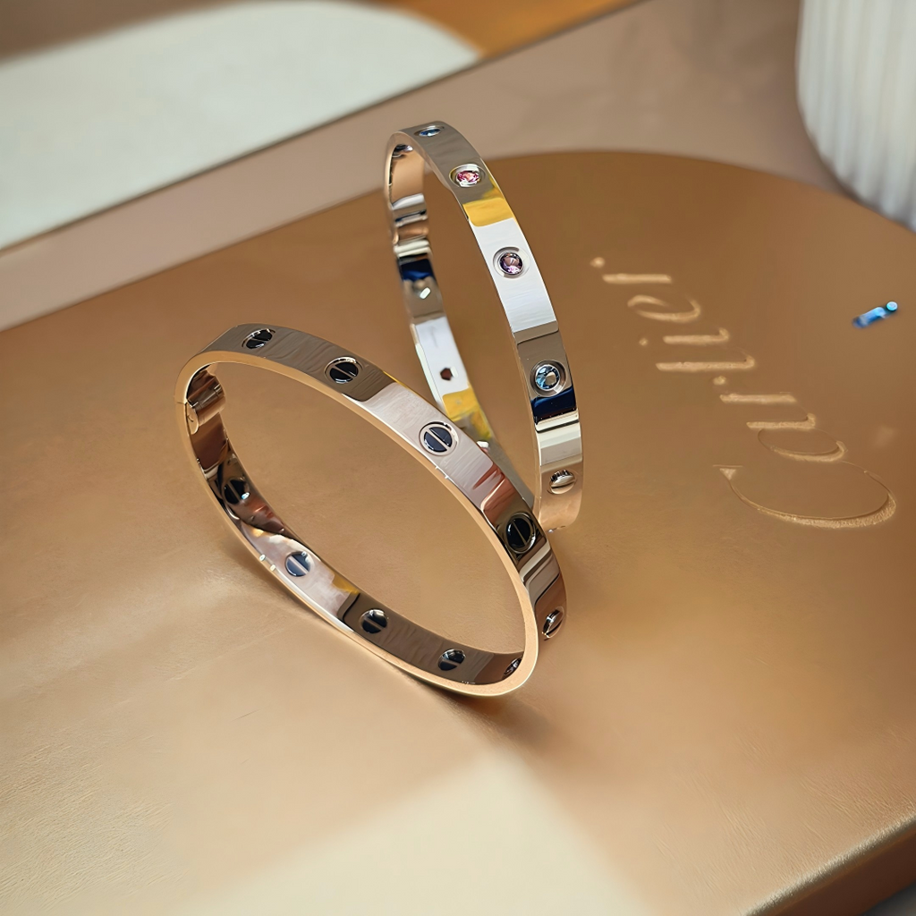 [Clover Jewelry]2026 RAINBOW LOVE BRACELET 6.1MM  10 DIAMONDS