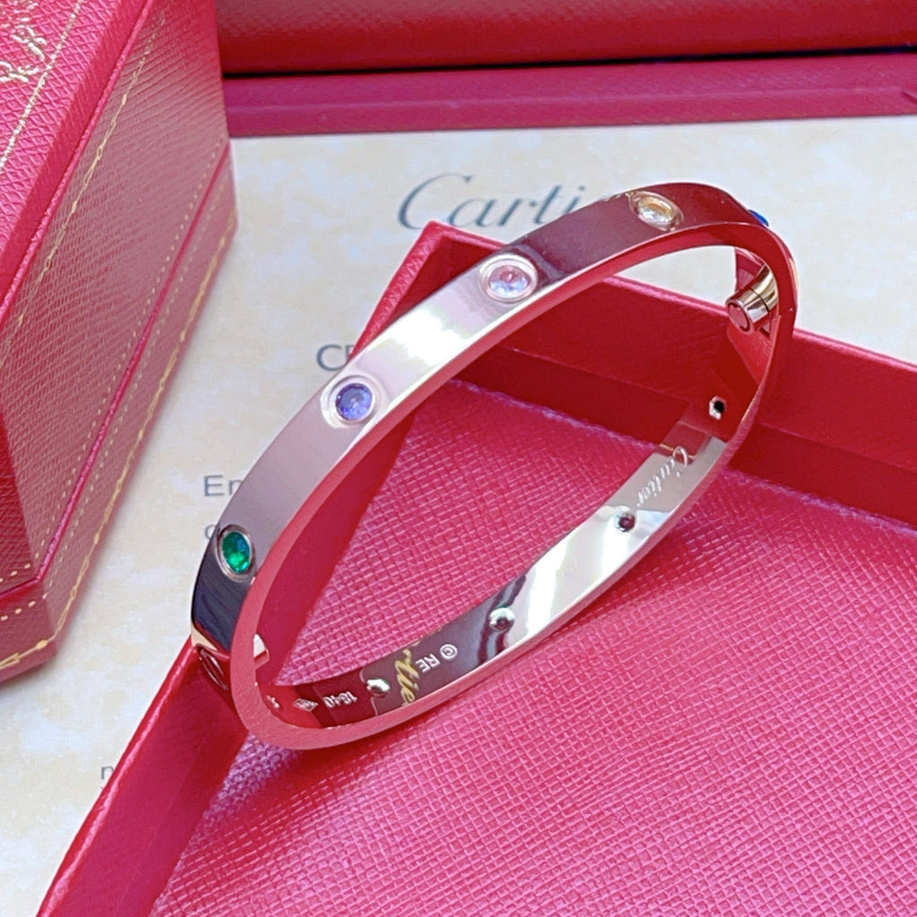 [Clover Jewelry]2026 RAINBOW LOVE BRACELET 6.1MM  10 DIAMONDS